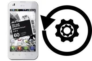 Come resettare o ripristinare a LG Optimus Black (White version)