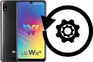 Come resettare o ripristinare a LG W10 Alpha
