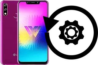 Come resettare o ripristinare a LG W10