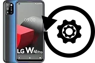 Come resettare o ripristinare a LG W41+