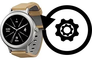 Come resettare o ripristinare a LG Watch Style