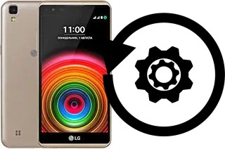 Come resettare o ripristinare a LG X power