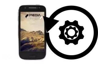 Come resettare o ripristinare a Media-Droid MediaDroid Imperius Mini MT7015