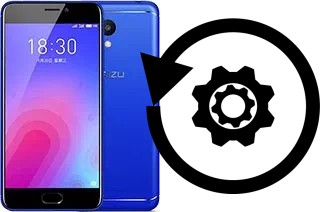 Come resettare o ripristinare a Meizu M6