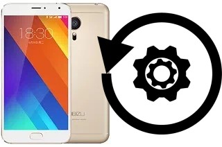 Come resettare o ripristinare a Meizu MX5