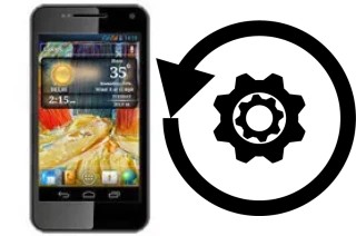 Come resettare o ripristinare a Micromax A90