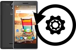 Come resettare o ripristinare a Micromax Bolt Q332