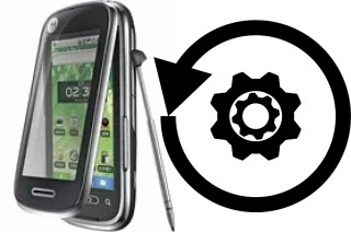 Come resettare o ripristinare a Motorola XT806