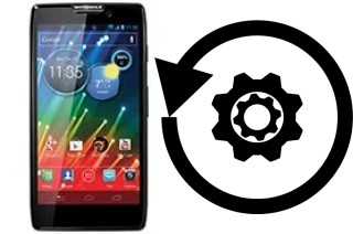 Come resettare o ripristinare a Motorola RAZR HD XT925