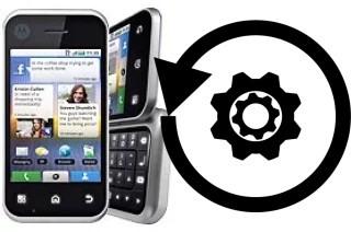 Come resettare o ripristinare a Motorola BACKFLIP