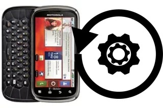 Come resettare o ripristinare a Motorola Cliq 2