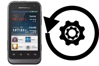 Come resettare o ripristinare a Motorola Defy Mini XT320