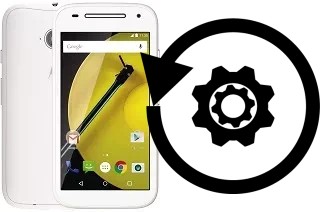 Come resettare o ripristinare a Motorola Moto E Dual SIM (2nd gen)