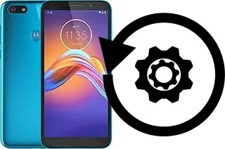 Come resettare o ripristinare a Motorola Moto E6 Play