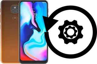 Come resettare o ripristinare a Motorola Moto E7 Plus