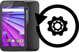 Come resettare o ripristinare a Motorola Moto G Dual SIM (3rd gen)