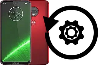 Come resettare o ripristinare a Motorola Moto G7 Plus