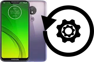 Come resettare o ripristinare a Motorola Moto G7 Power