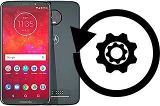 Come resettare o ripristinare a Motorola Moto Z3 Play