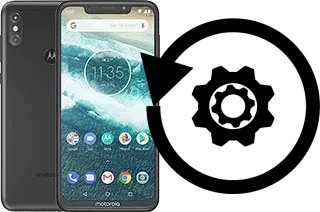 Come resettare o ripristinare a Motorola One Power (P30 Note)