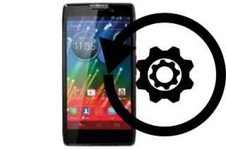 Come resettare o ripristinare a Motorola RAZR HD