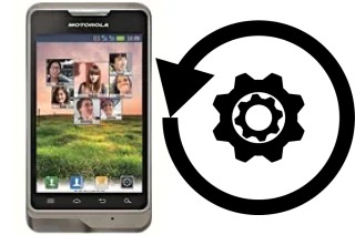 Come resettare o ripristinare a Motorola XT390