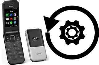 Come resettare o ripristinare a Nokia 2720 Flip