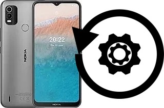 Come resettare o ripristinare a Nokia C21 Plus