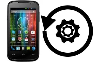 Come resettare o ripristinare a Prestigio MultiPhone 3400 Duo