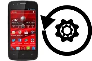 Come resettare o ripristinare a Prestigio MultiPhone 4055 Duo