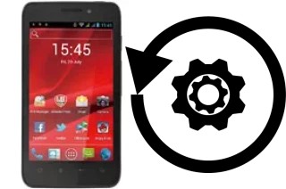 Come resettare o ripristinare a Prestigio MultiPhone 4300 Duo