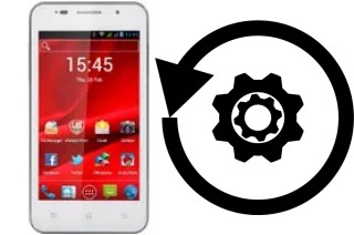 Come resettare o ripristinare a Prestigio MultiPhone 4322 Duo