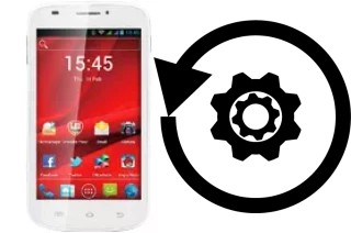 Come resettare o ripristinare a Prestigio MultiPhone 5000 Duo