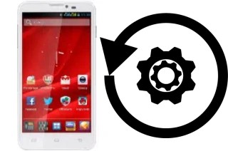 Come resettare o ripristinare a Prestigio MultiPhone 5300 Duo