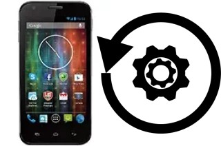 Come resettare o ripristinare a Prestigio MultiPhone 5501 Duo