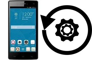 Come resettare o ripristinare a QMobile Noir X550