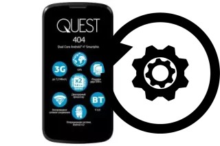 Come resettare o ripristinare a Qumo Quest 404