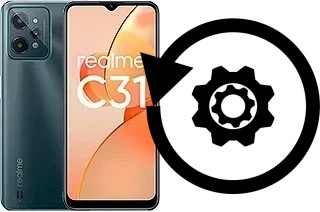 Come resettare o ripristinare a Realme C31