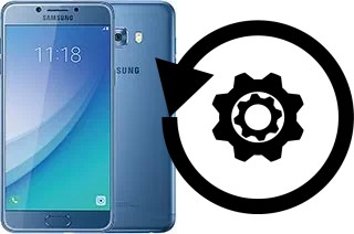 Come resettare o ripristinare a Samsung Galaxy C5 Pro