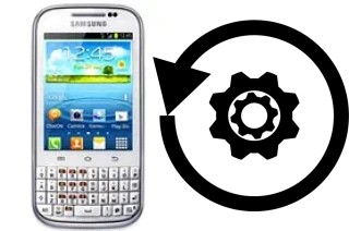 Come resettare o ripristinare a Samsung Galaxy Chat B5330