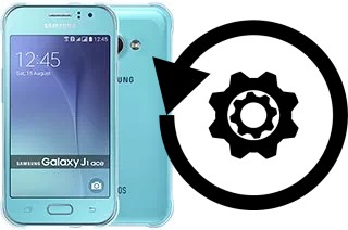 Come resettare o ripristinare a Samsung Galaxy J1 Ace