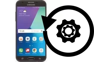 Come resettare o ripristinare a Samsung Galaxy J3 Eclipse