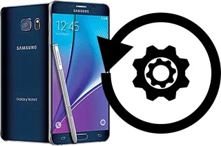 Come resettare o ripristinare a Samsung Galaxy Note5 Duos