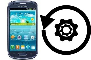 Come resettare o ripristinare a Samsung I8190 Galaxy S III mini