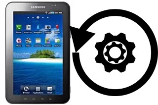 Come resettare o ripristinare a Samsung P1000 Galaxy Tab