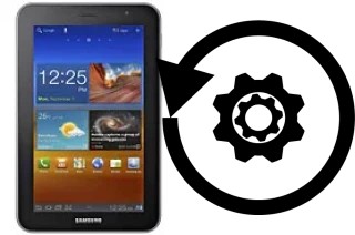 Come resettare o ripristinare a Samsung P6200 Galaxy Tab 7.0 Plus