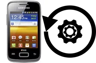 Come resettare o ripristinare a Samsung Galaxy Y Duos S6102