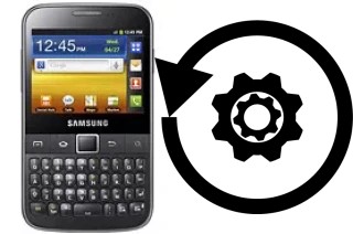 Come resettare o ripristinare a Samsung Galaxy Y Pro B5510