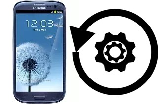 Come resettare o ripristinare a Samsung I9300 Galaxy S III