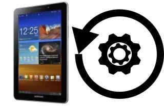 Come resettare o ripristinare a Samsung P6800 Galaxy Tab 7.7